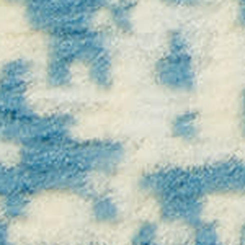 2' X 4' Blue Damask Power Loom Area Rug
